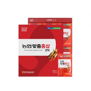 단종) 충북농협 - 맞춤 홍삼 진액 70ml x 30포(오프라인 판매 전용)