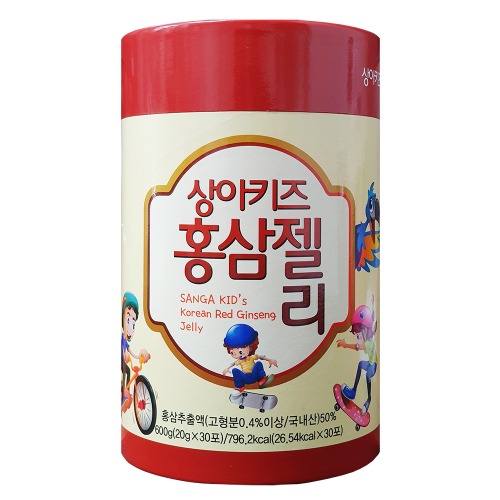 단종) 상아제약 - 상아키즈 홍삼젤리 20g x 30포