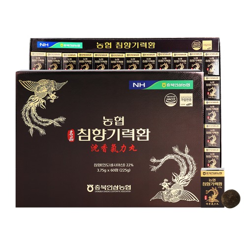 충북농협 - 농협 침향기력환 3.75g x 60환(오프라인 판매전용)