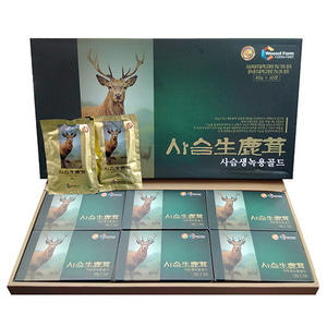품절)우솔팜 - 사슴 생녹용 골드 80g x 60포