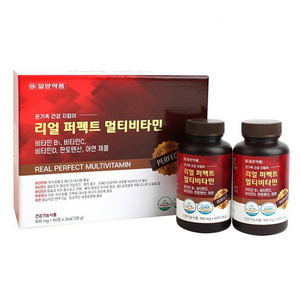 단종)일양약품 - 리얼 퍼펙트 멀티비타민 900mg x 120정(오프라인 판매전용)