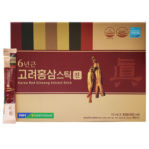 단종)김포파주농협 - 6년근 고려홍삼스틱 진(眞) 15ml x 30포(오프라인 판매전용)