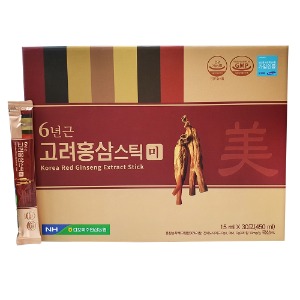 단종)김포파주농협 - 6년근 고려홍삼스틱 미(美) 15ml x 30포(오프라인 판매 전용)