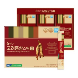 단종)김포파주농협 - 6년근 고려홍삼스틱 선(善) 15ml x 30포(오프라인 판매 전용)