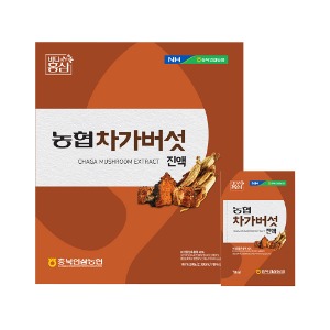 단종) 충북농협 - 차가버섯진액 70ml x 30포(오프라인 판매 전용)