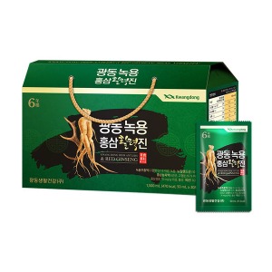 품절)광동생활건강 - 녹용홍삼활력진 50ml x 30포(오프라인 판매전용)