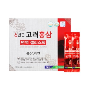 단종)충북농협 - 6년근 고려홍삼 면역 젤리스틱 15g x 30포
