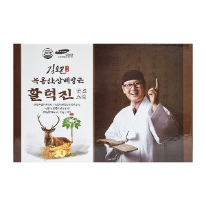 김오곤 녹용산삼배양근 활력진 골드스틱 15g x 30포(오프라인 판매전용)