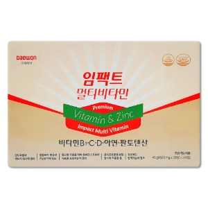 단종) 대원제약 - 임팩트 멀티비타민 500mg x 90정 (오프라인 판매전용)