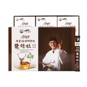 김오곤 녹용산삼배양근 활력진 골드스틱 15g x 30포(오프라인 판매전용)