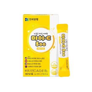 품절) 한미양행 - 마이C500(레몬라임맛) 2g x 30포