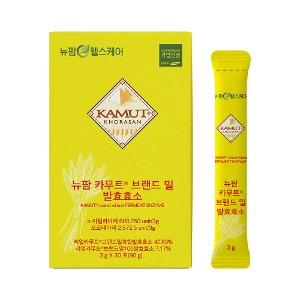 뉴팜 카무트 브랜드 밀 발효효소 3g x 30포 (오프라인 판매전용)